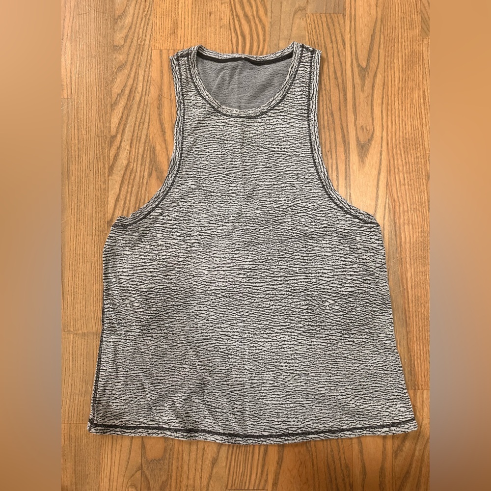 Lululemon Gray Textured Tank Top